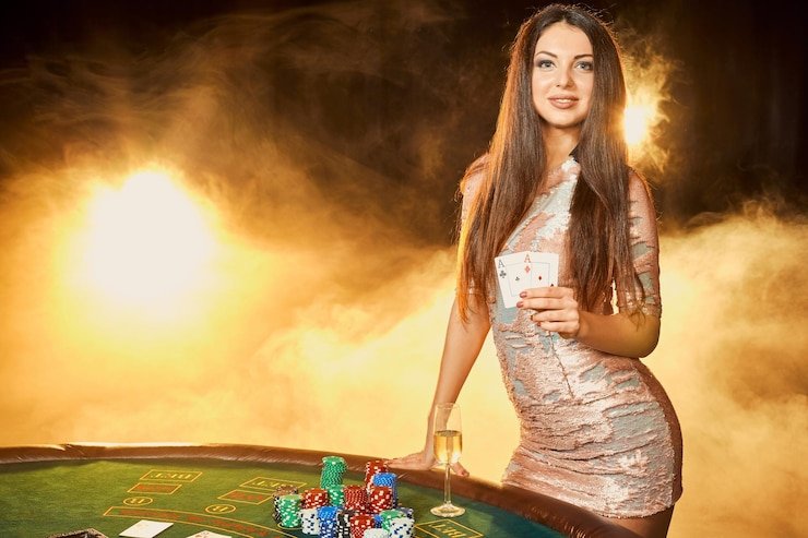 Studio Live Baccarat sportsbet dengan dealer dan meja kartu profesional